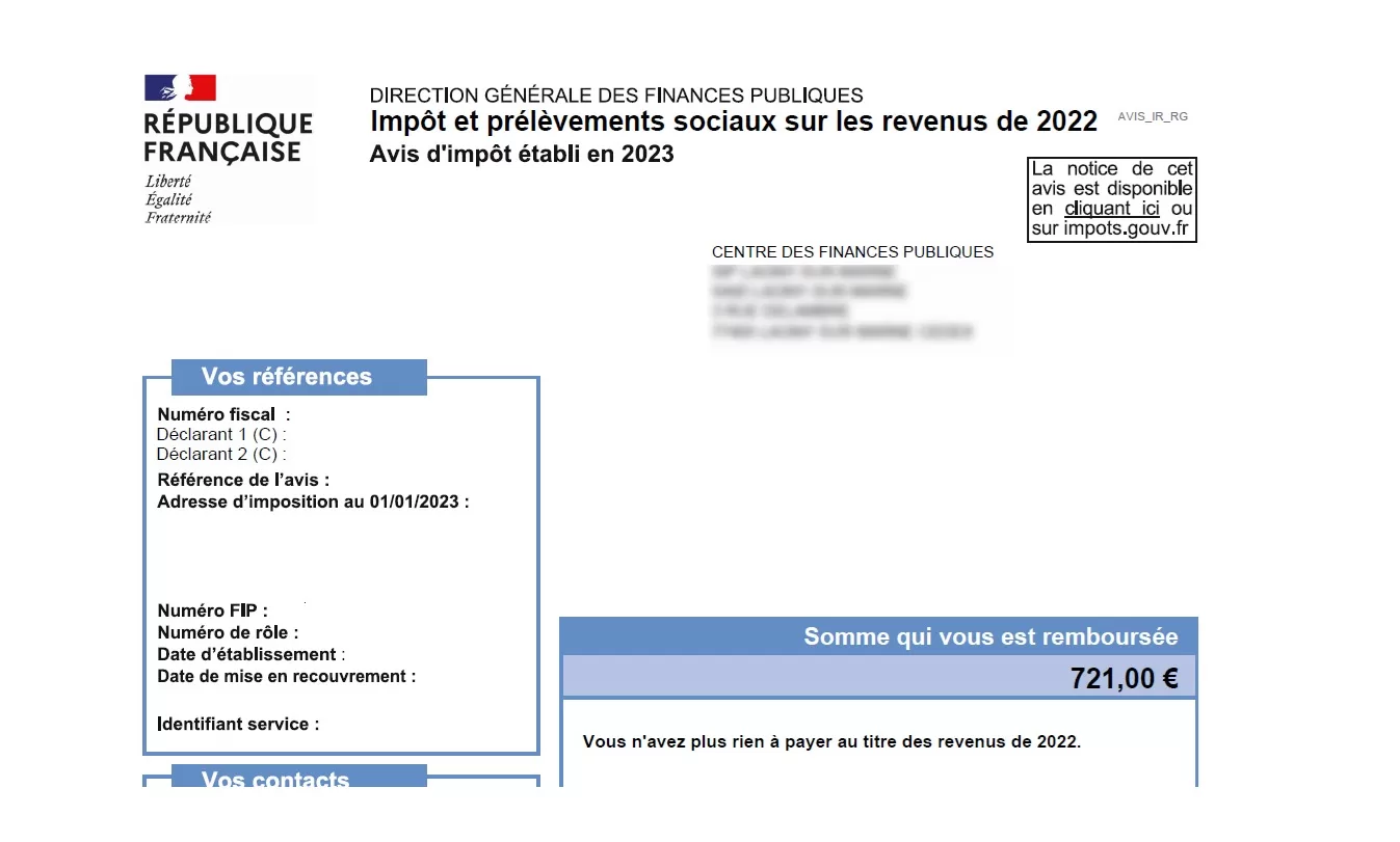 Imposto de renda na França